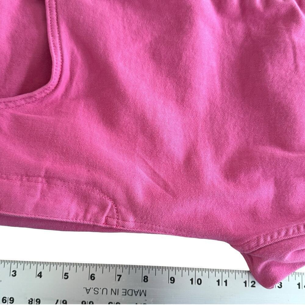 Pilcro The Yaya Cotton Blend Mid-Rise Denim Crop Flare Jeans Pink Womens Size 33 - Picture 14 of 16